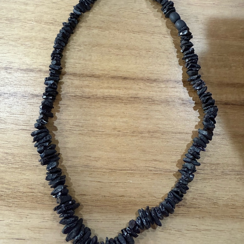 NEW Black Stone Necklace